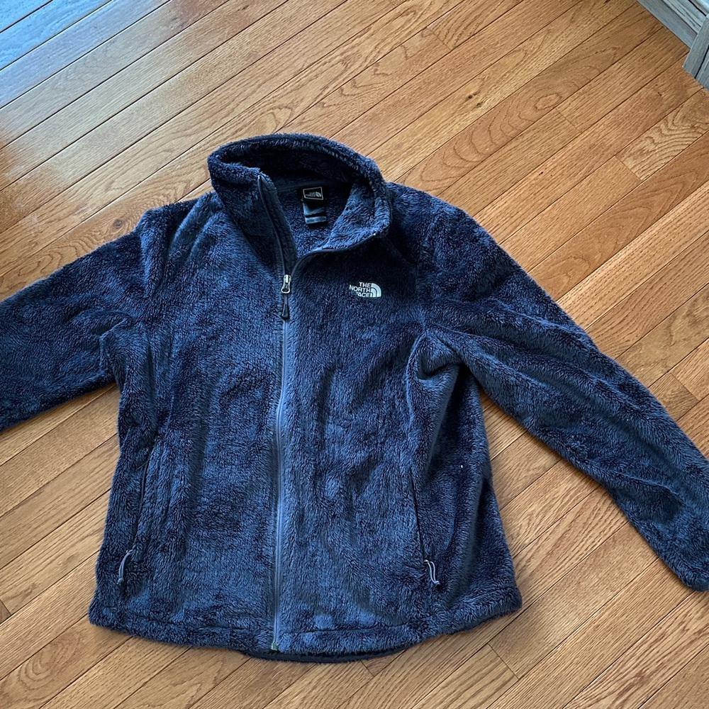 The North Face Dark Blueish Gray Fleece Jacket